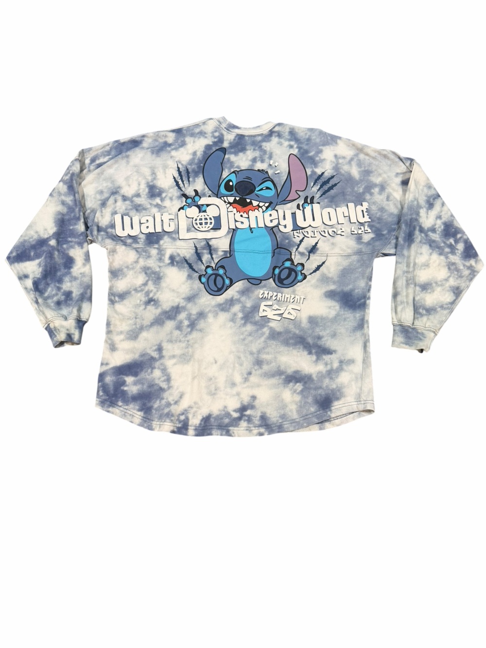 Disney Stitch‎ Walt Disney World Tie-Dye Spirit Jersey Sweatshirt | Size Medium